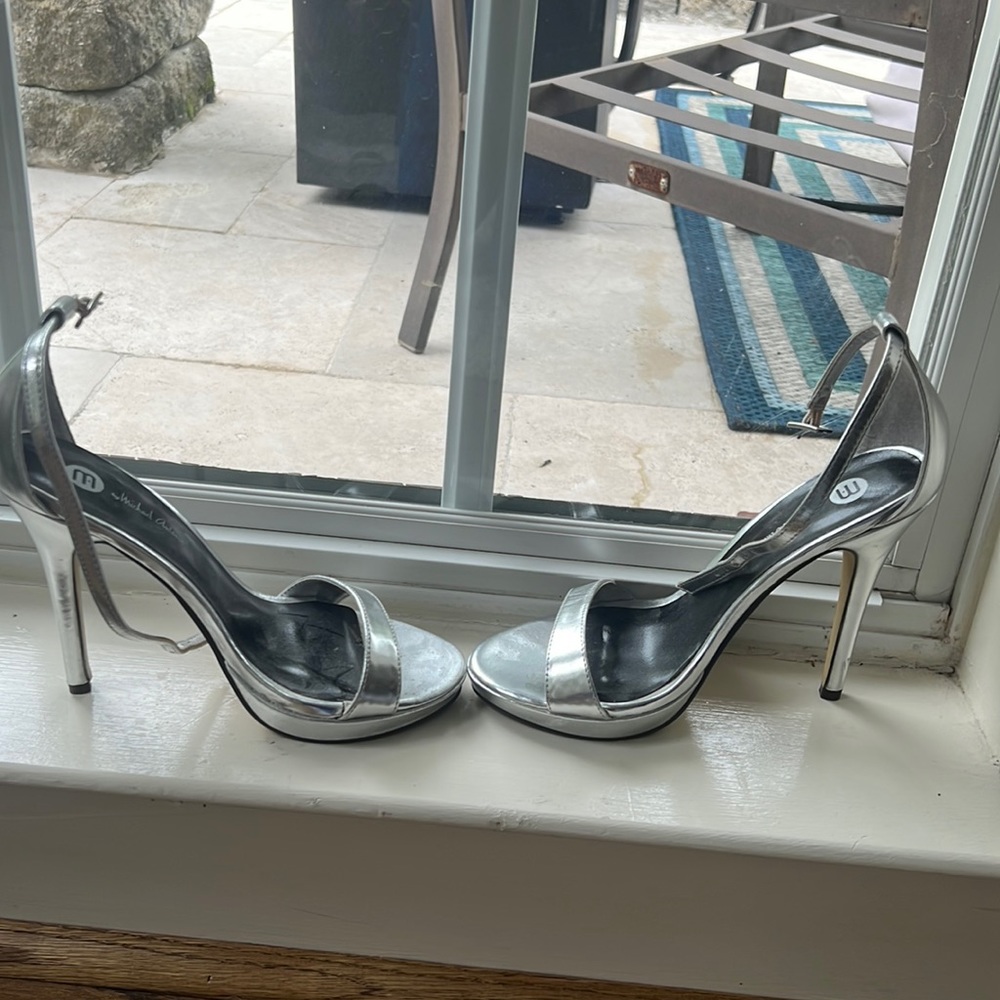 M by Michael Antonio Ankle Strap Platform Heels